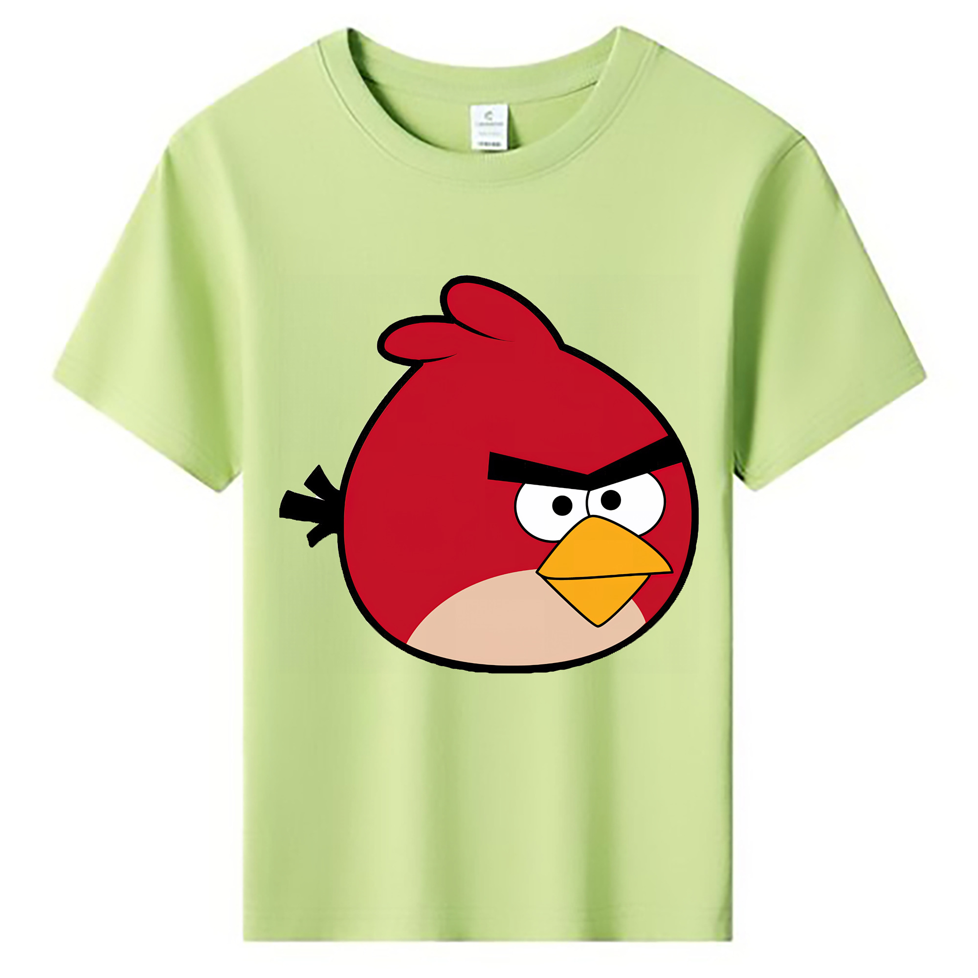 （画像用） Angry Birds アングリーバード 綿100％キッズTシャツ（フロントプリント）